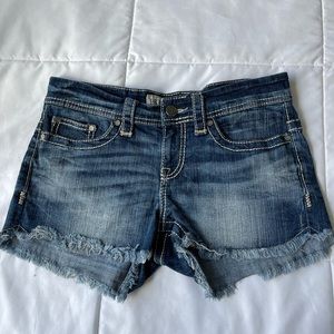 BKE jean shorts !
